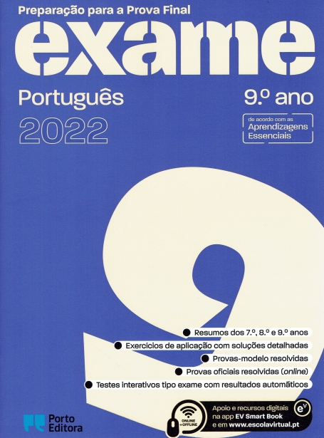 36002.00 - PREPARACAO PARA A PROVA FINAL 2022 - PORTUGUES 9º ANO