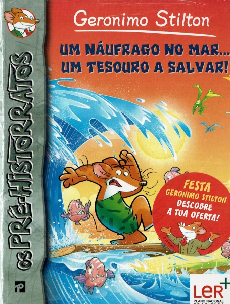 UM NAUFRAGO NO MAR - UM TESOURO A SALVAR! - OS PRE-HISTORRATOS Nº 9