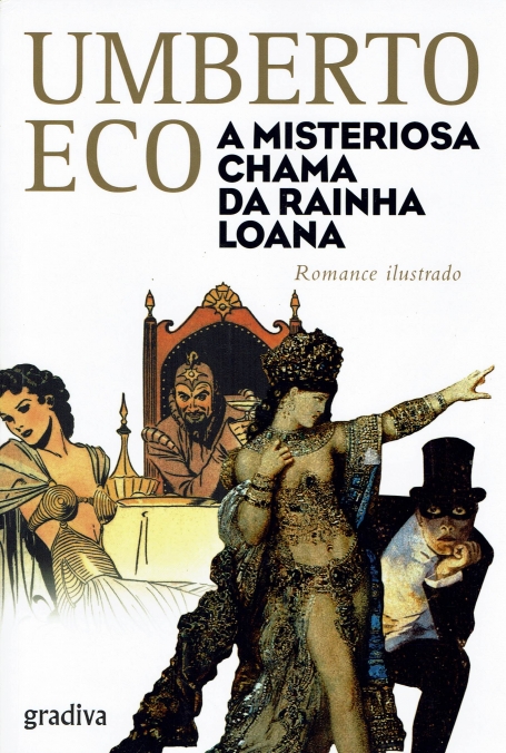 MISTERIOSA CHAMA DA RAINHA LOANA - romance ilustrado