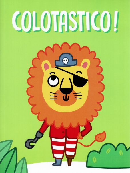 COLOTASTICO - LEAO - livro de colorir