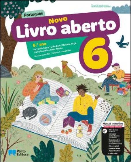 20023.02 - Novo Livro aberto - Português - 6.º Ano
