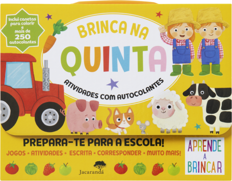 BRINCA NA QUINTA atividades com autocolantes