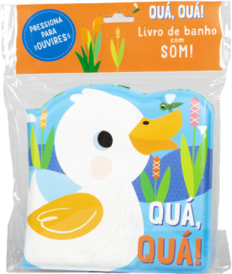 71360.10 - QUA , QUA ! LIVRO DE BANHO COM SOM !