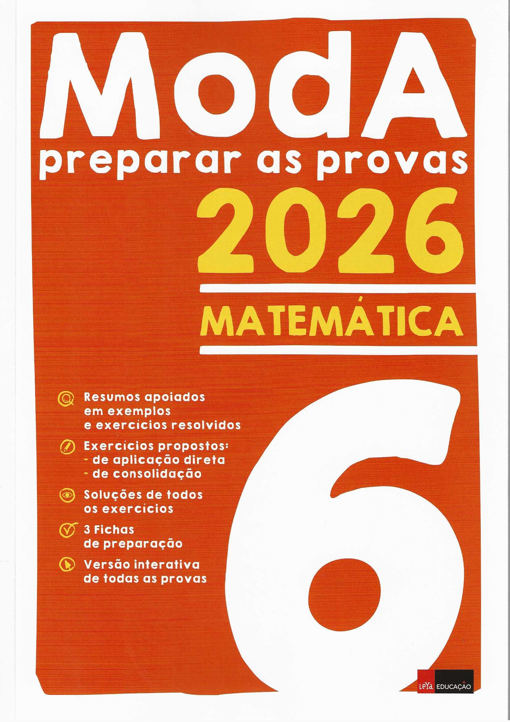 MODA PREPARAR AS PROVAS 2026 MATEMATICA 6º ANO