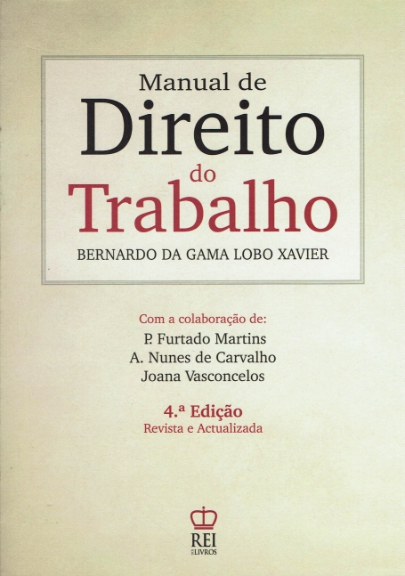 MANUAL DE DIREITO DO TRABALHO