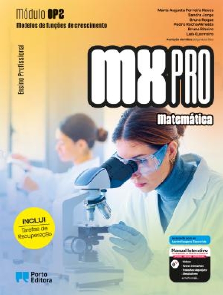 44382 - MX PRO - Matemática - Módulo OP2 - Modelos de funções de crescimento - Ensino Profissional