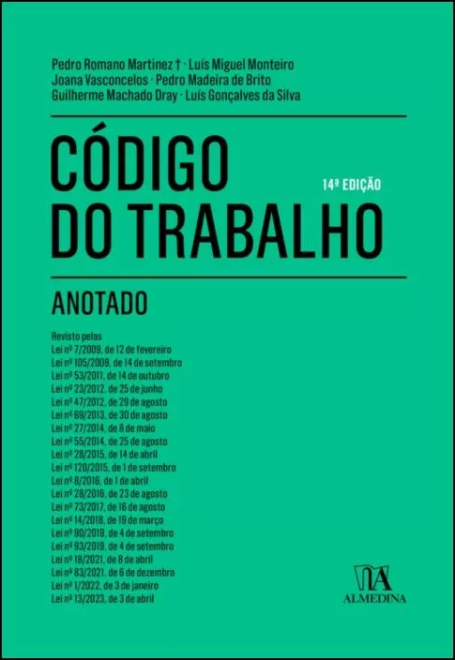 CODIGO DO TRABALHO ANOTADO