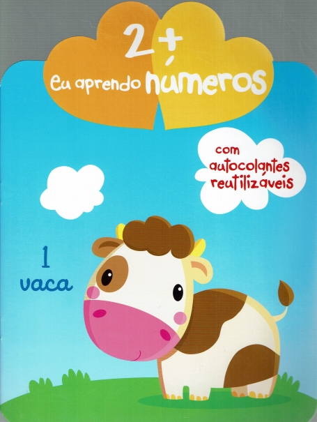 EU APRENDO NUMEROS - COM AUTOCOLANTES REUTILIZAVEIS 2+