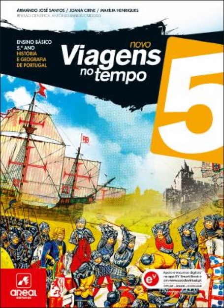 01732 - Novo Viagens no Tempo 5 - História e Geografia de Portugal - 5.º Ano