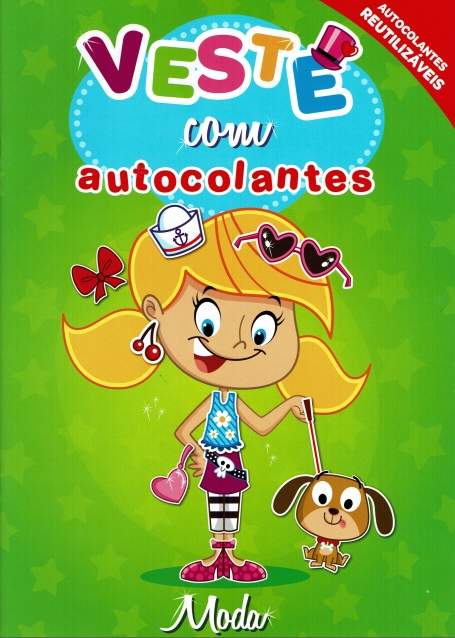 VESTE COM AUTOCOLANTES - MODA