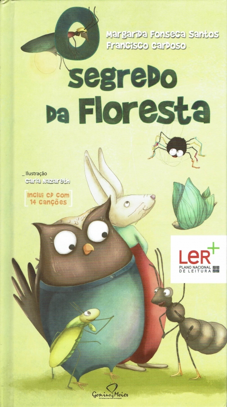 CANTASTORIAS - SEGREDO DA FLORESTA - inclui cd com 14 cancoes