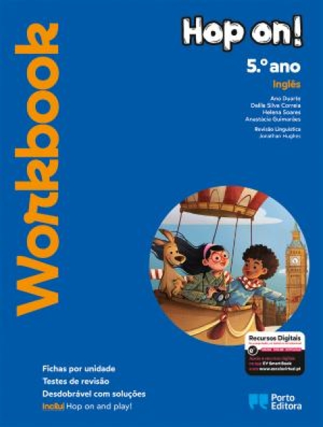 20229 - Workbook/Hop on and play! - Hop on! - Inglês - 5.º Ano