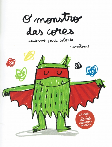 MONSTRO DAS CORES - CADERNO PARA COLORIR