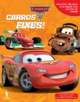 CARROS 2 - CARROS FIXES! inclui livro, 12 carros e um tapete com circuitos de corrida