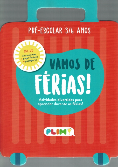 PLIM VAMOS DE FÉRIAS PRÉ-ESCOLAR 3/6 ANOS