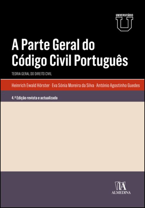 A PARTE GERAL DO CÓDIGO CIVIL PORTUGUÊS
