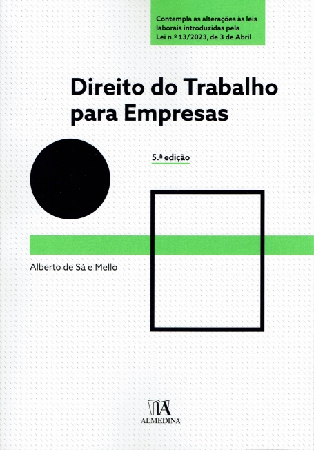 DIREITO DO TRABALHO PARA EMPRESAS 5º EDICAO