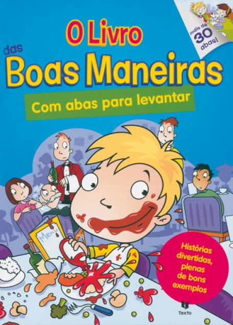 LIVRO DAS BOAS MANEIRAS - com abas para levantar