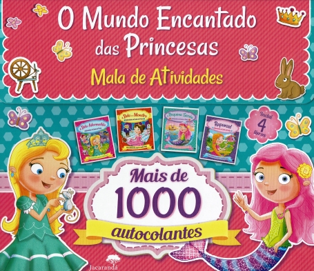 O MUNDO ENCANTADO DAS PRINCESAS - MALA DE ATIVIDADES
