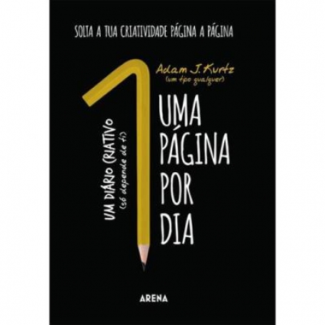 UMA PAGINA POR DIA - UM DIARIO CRIATIVO - CAPA PRETA
