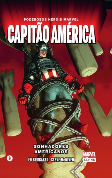 CAPITAO AMERICA SONHADORES AMERICANOS - PODEROSOS HEROIS MARVEL 9