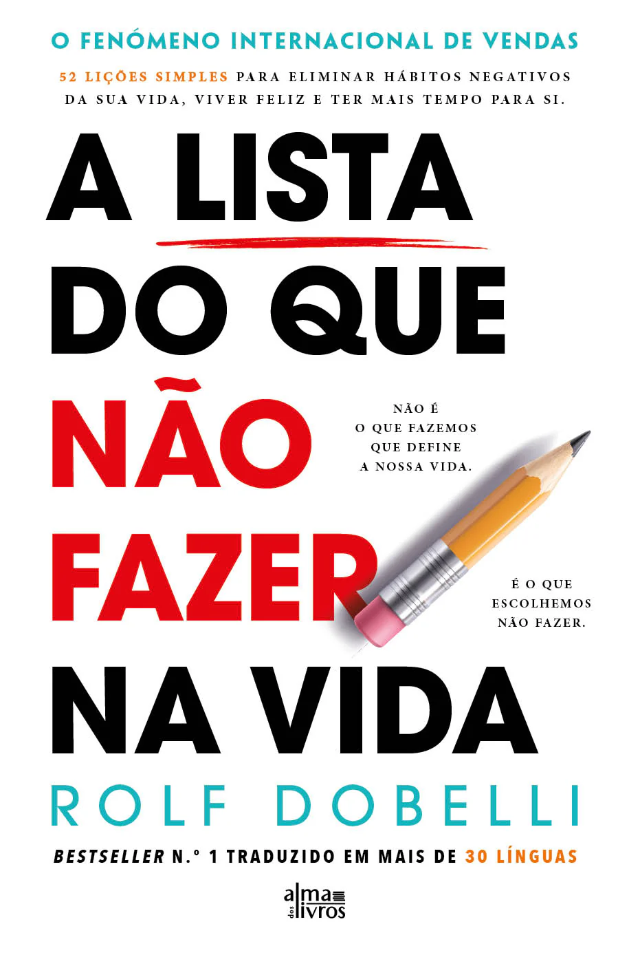 A LISTA DO QUE NÃO FAZER NA VIDA
