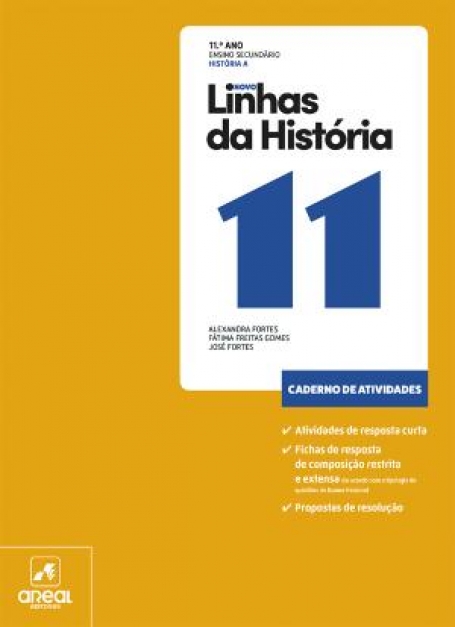 05000022 - Novo Linhas da História 11 - História A - 11.º Ano - Caderno de Atividades