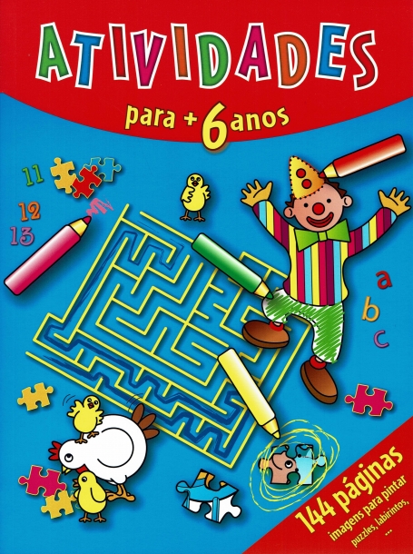 ATIVIDADES PARA +6 ANOS - 144 PAGINAS