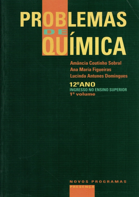 PROBLEMAS DE QUIMICA 12 ANO 1º VOLUME