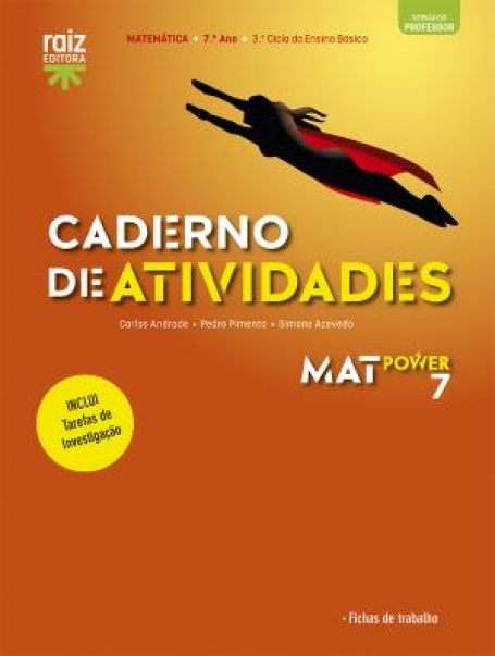 02135 - MatPower 7 - Matemática - 7.º ano - Caderno de Atividades