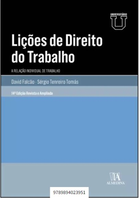 LIÇOES DE DIREITO DO TRABALHO - a relaçao individual de trabalho 14ª ediçao revista e atualizada