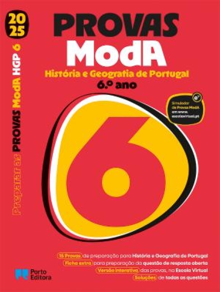 21168.10 PROVAS MODA HISTÓRIA E GEOGRAFIA DE PORTUGAL 6º ANO