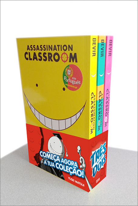 PACK ASSASSINTION CLASSROOM - Volumes 1 , 2 e 3