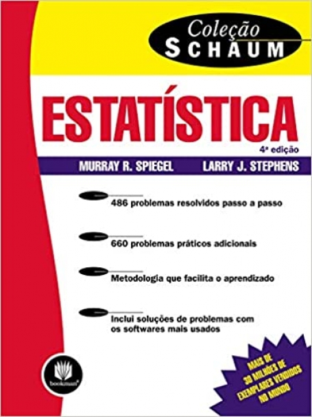 ESTATISTICA 4ED. - COLECAO SCHAUM