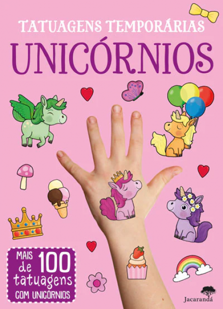 TATUAGENS TEMPORÁRIAS UNICÓRNIOS