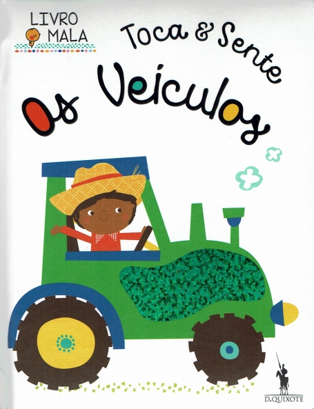 TOCA E SENTE: OS VEICULOS livro mala