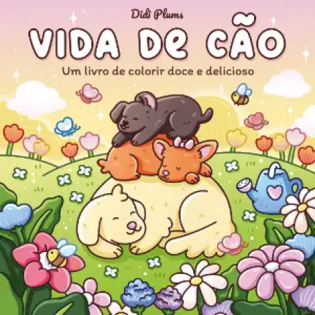 VIDA DE CÃO - LIVRO DE COLORIR