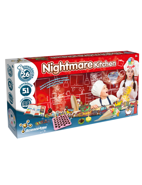 NIGHTMARE KITCHEN 8+ torna-te num extraordinario cozinheiro enquanto preparas deliciosas guloseimas, cupcakes e muito mais !