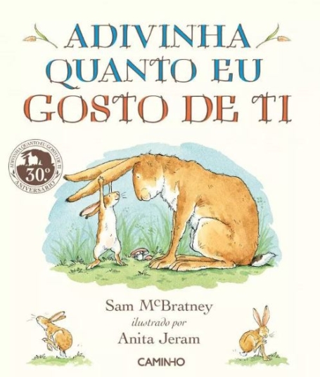 ADIVINHA QUANTO EU GOSTO DE TI capa almofadada