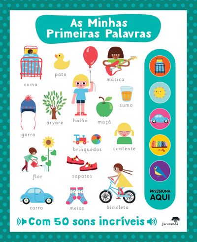 AS MINHAS PRIMEIRAS PALAVRAS - COM 50 SONS INCRÍVEIS