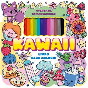 72030.10 KAWAII LIVRO PARA COLORIR