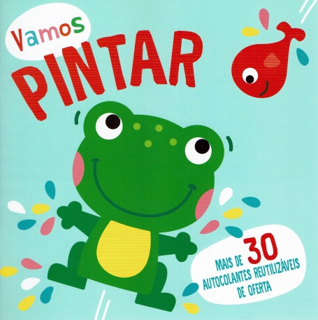 VAMOS PINTAR - SAPO mais de30 autocolantes reutilizaveis de oferta