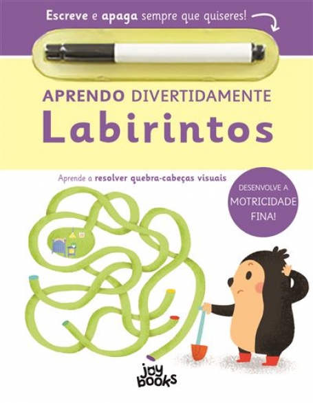 APRENDO DIVERTIDAMENTE LABIRINTOS - desenvolve a motricidade fina
