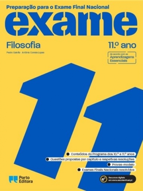 46958.20 - PREPARACAO PARA O EXAME NACIONAL - FILOSOFIA 11º ANO