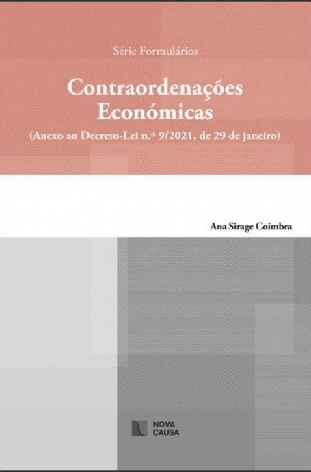 SERIE FORMULARIOS: CONTRAINDICAÇOES ECONOMICAS anexo ao decreto-lei nº9/2021 de 29 de janeiro