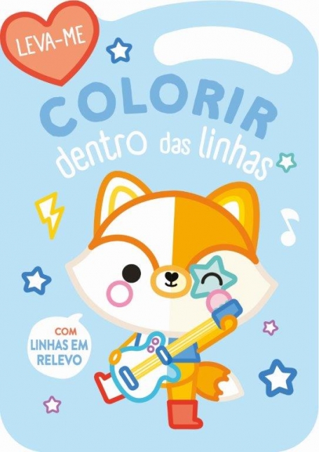 COLORIR DENTRO DAS LINHAS - AZUL - LEVA-ME