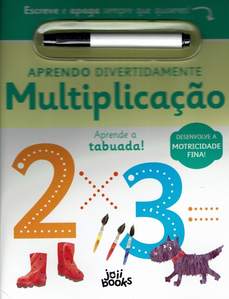 APRENDO DIVERTIDAMENTE MULTIPLICAÇÃO - COM CANETA