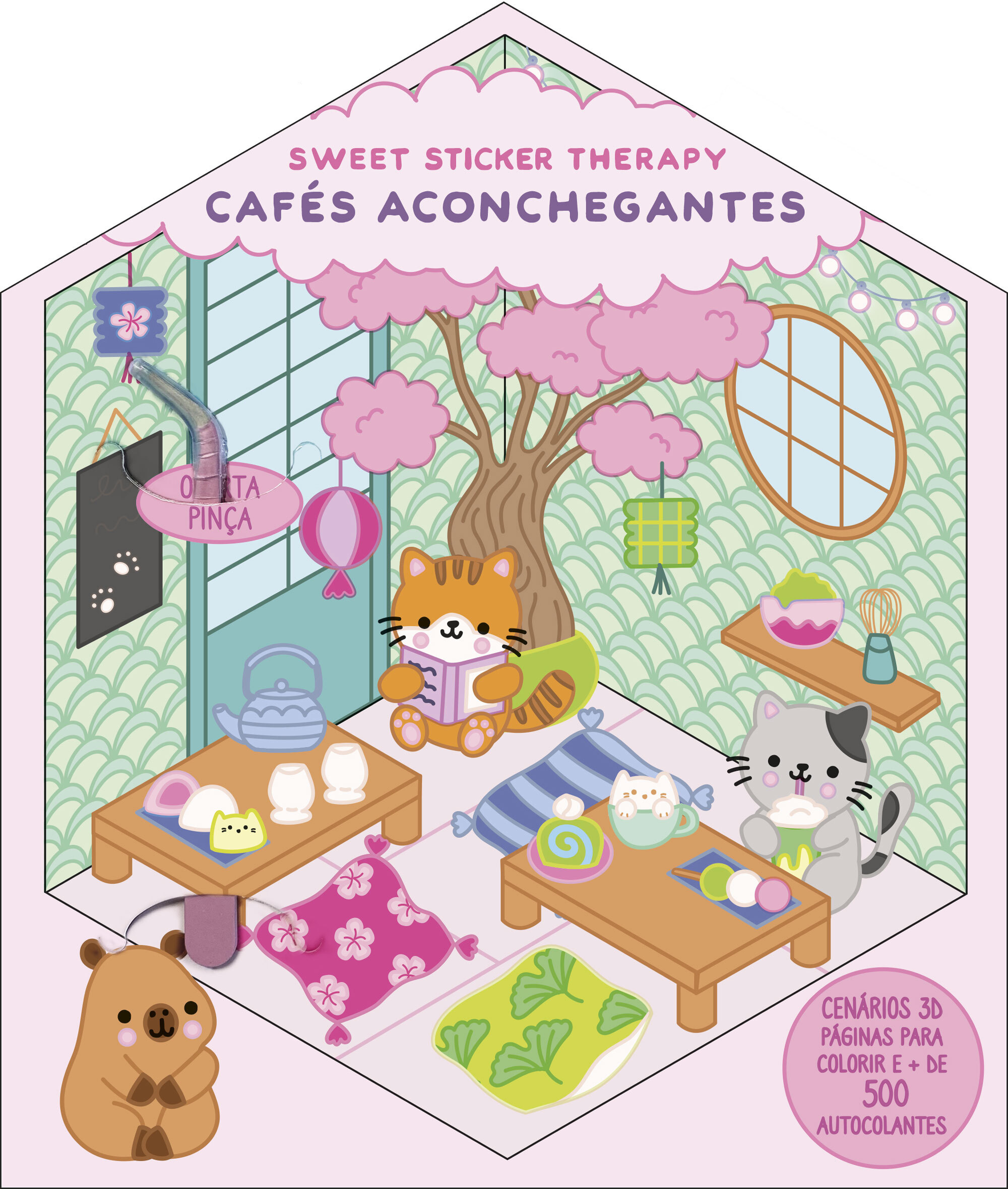 SWEET STICKER THERAPY: CAFÉS ACONCHEGANTES