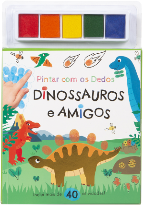71406.11 - PINTAR COM OS DEDOS DINOSSAUROS E AMIGOS