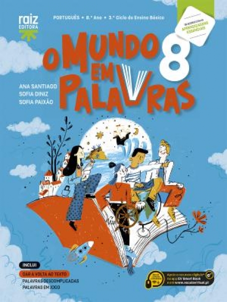 02175 - O mundo em palavras 8 - Português - 8.º Ano